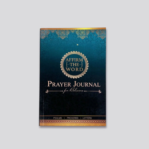 ATW Prayer Journal | Paperback-Teal - Abundance Forge