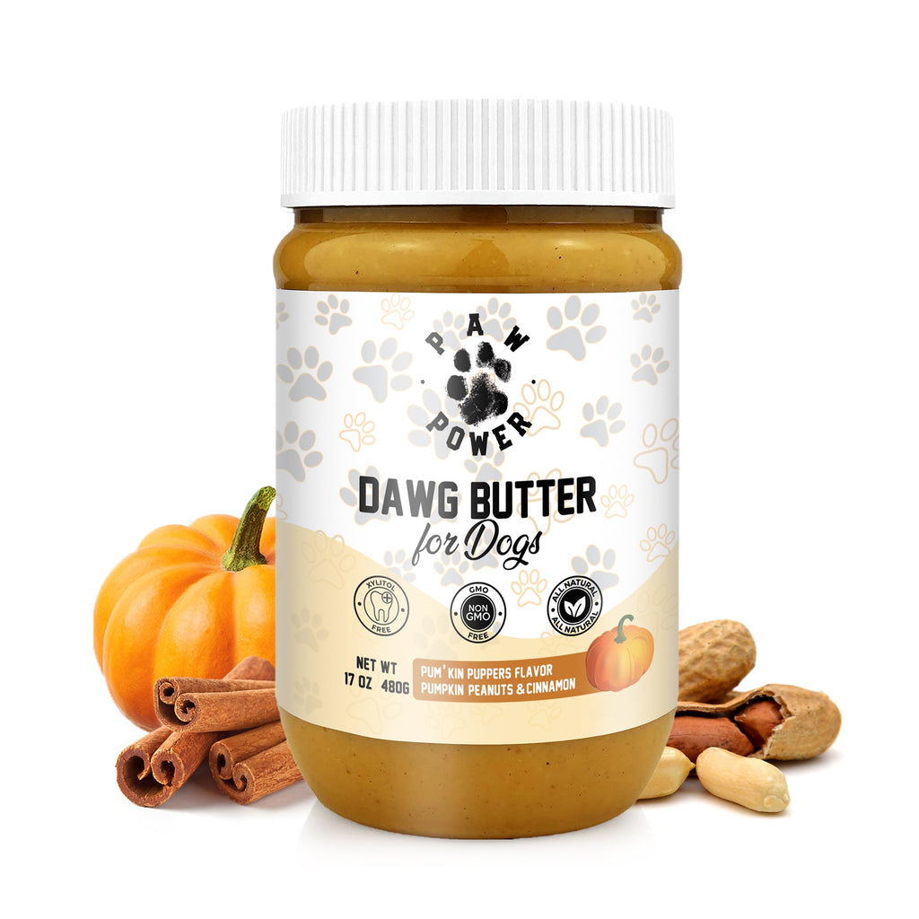 Dawg Butter Pum'kin Puppers Flavor Paw Power Nutrition
