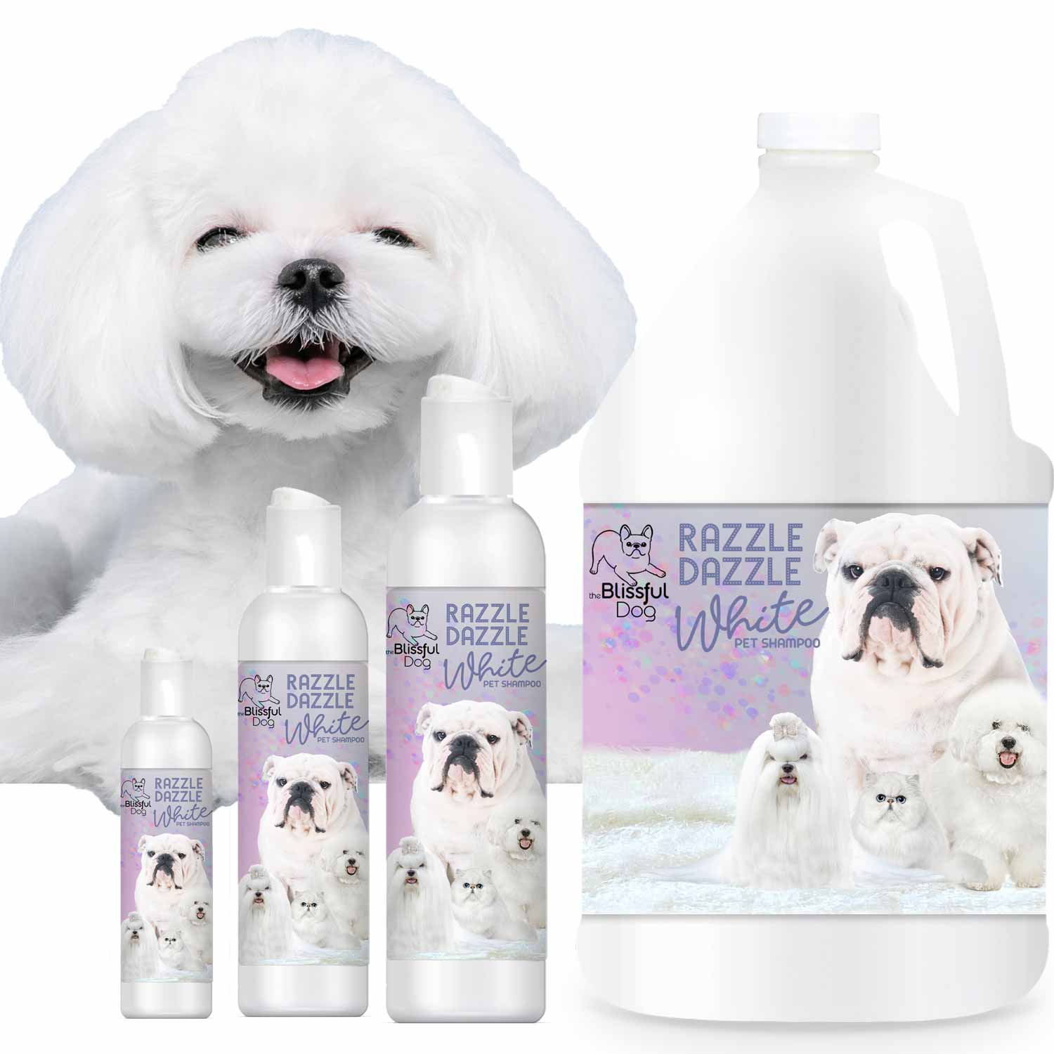 Razzle Dazzle White Pet Shampoo The Blissful Dog