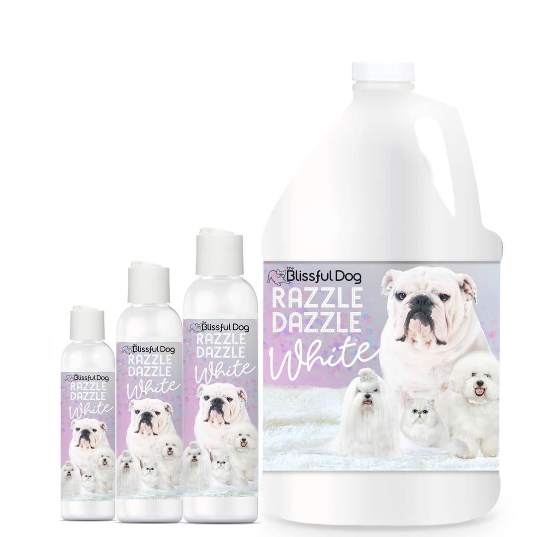Razzle Dazzle White Pet Shampoo The Blissful Dog