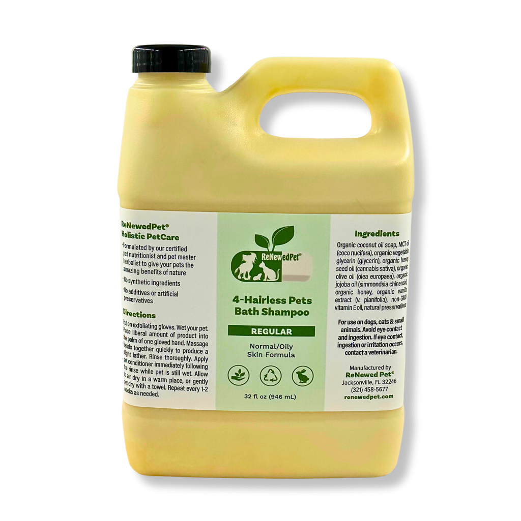 4-HAIRLESS PETS PETS REGULAR SHAMPOO ReNewedPet