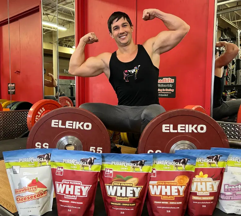 3 Flavor Whey Protein Isolate Combos - Abundance Forge