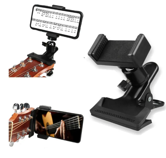Phone Guitar Clip Stand Abundance Forge