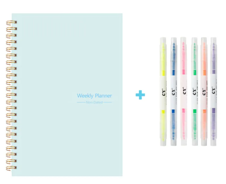 Agenda Planner Notebook Diary Abundance Forge