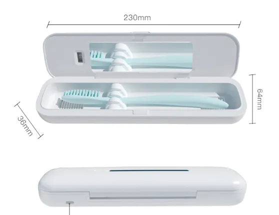 Portable UV Toothbrush Sterilizer Abundance Forge
