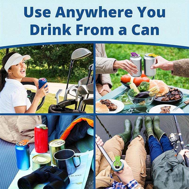Plastic Cola Can and Bottle Opener – Simple, Small, and Easy to Use Abundance Forge