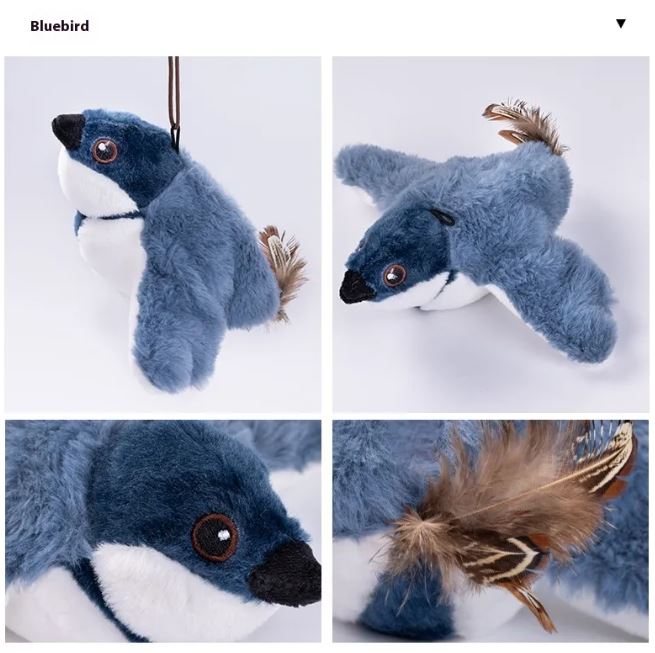 Flapping Bird Cat  Toy Abundance Forge
