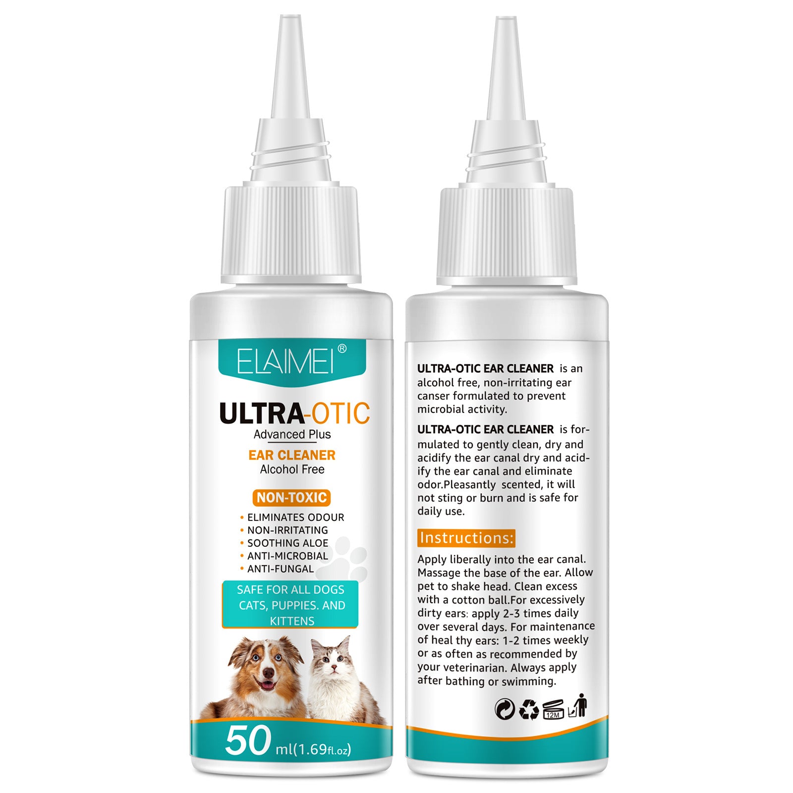 Pet Ear Cleaner 50ml Abundance Forge