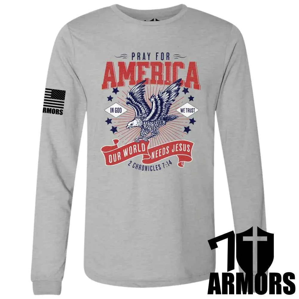 AMERICA NEEDS JESUS LONG SLEEVE