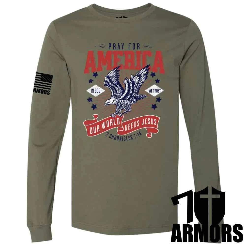 AMERICA NEEDS JESUS LONG SLEEVE