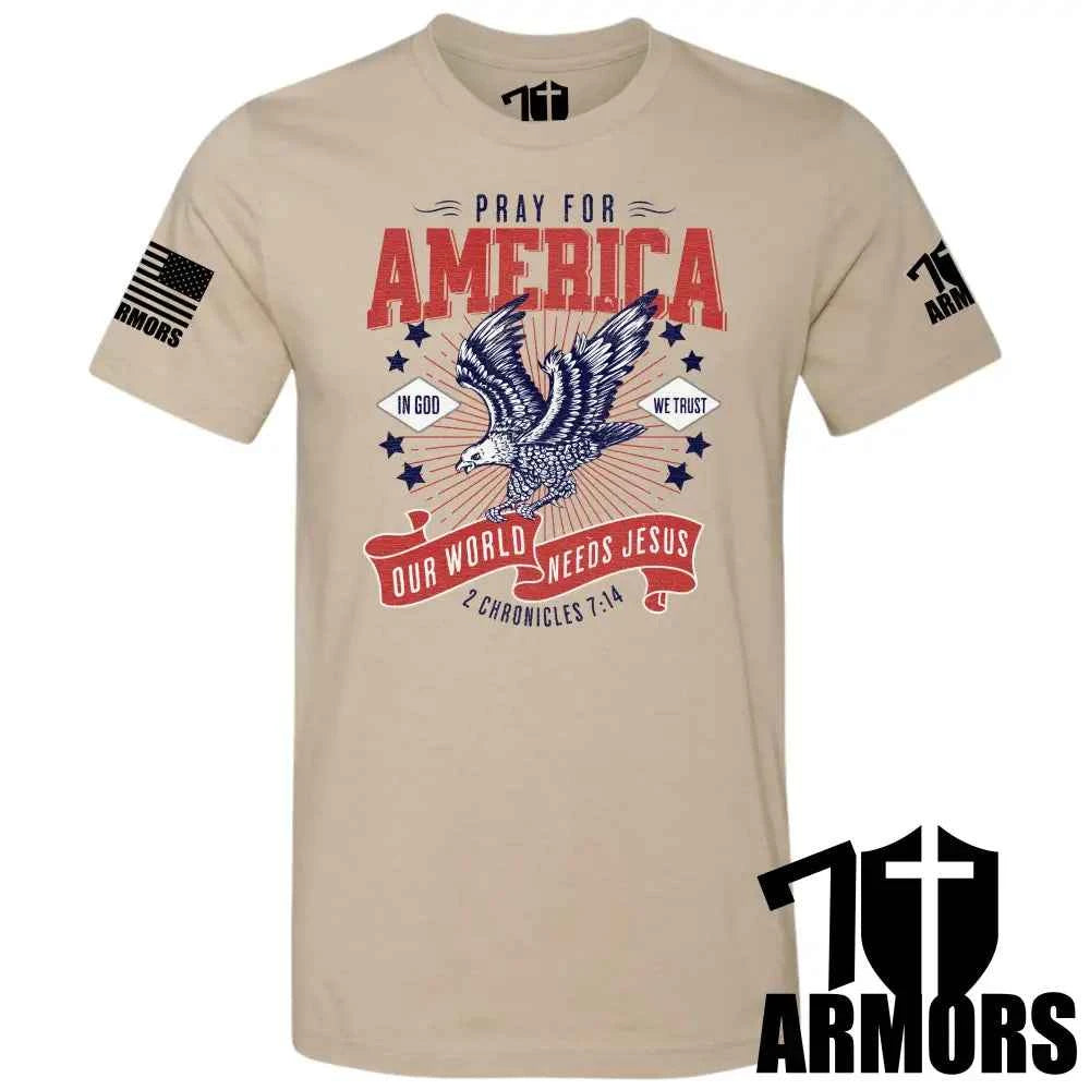AMERICA NEEDS JESUS T-SHIRT
