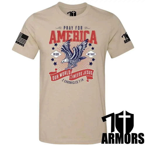 AMERICA NEEDS JESUS T-SHIRT
