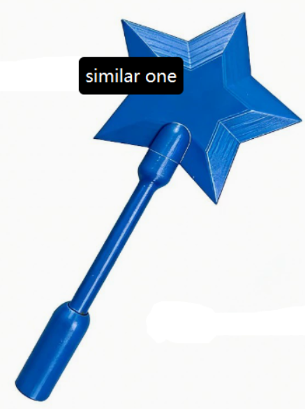 3D Printed Tap To Pay Magic Wand Abundance Forge