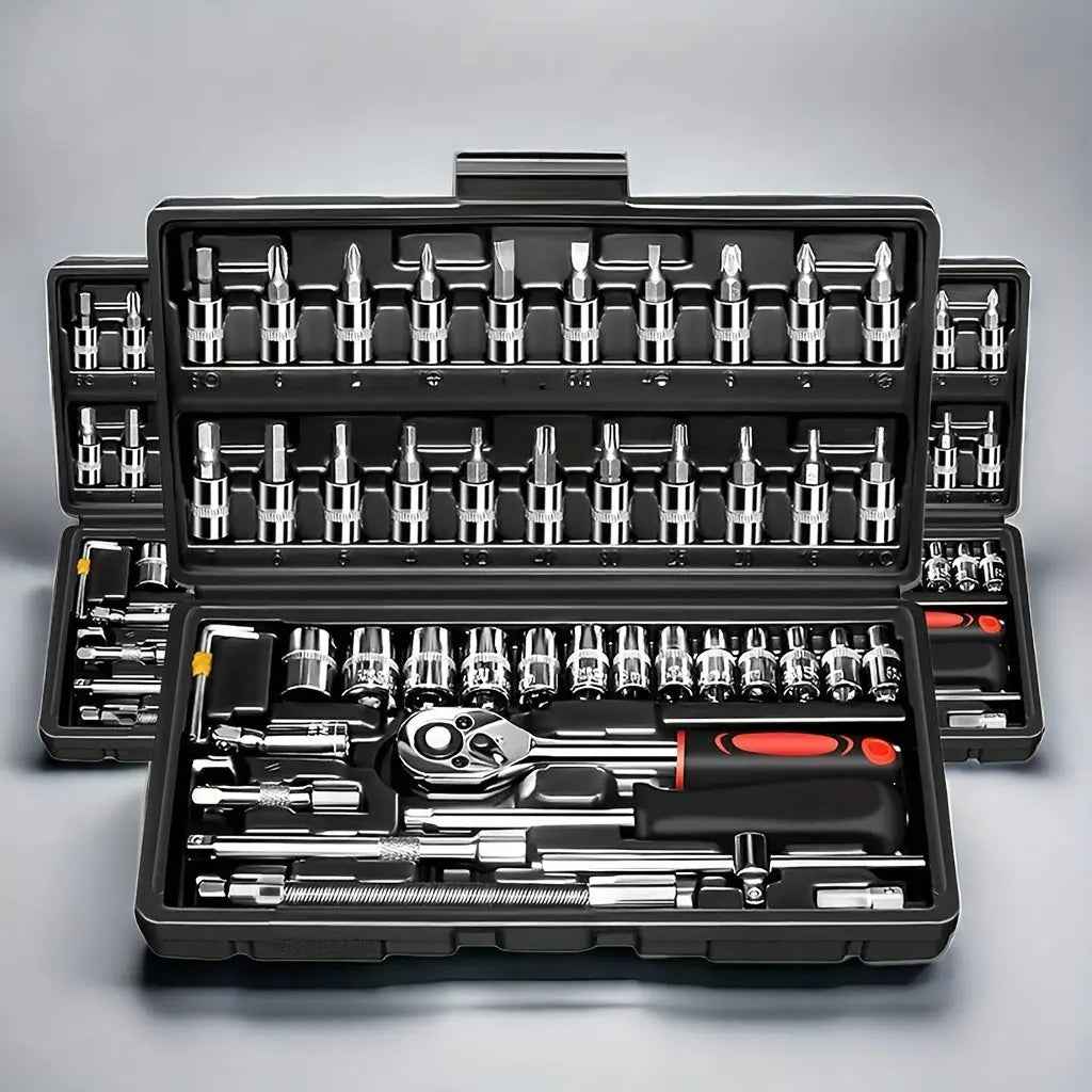 46pc Ratchet & Wrench Tool Set DailySale