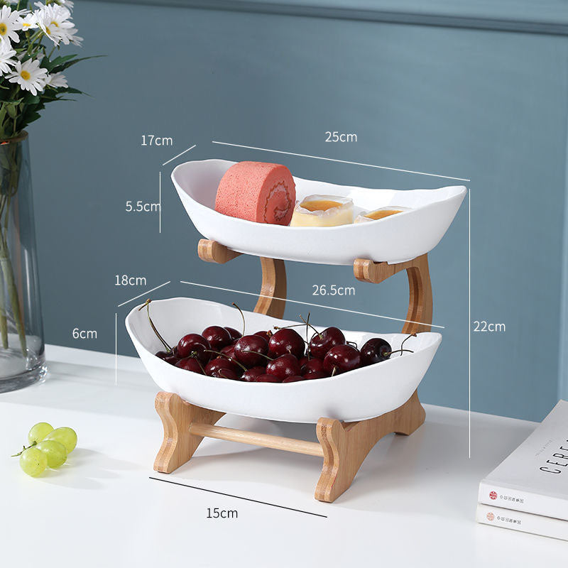 Multi-Layer Fruit Rack Abundance Forge