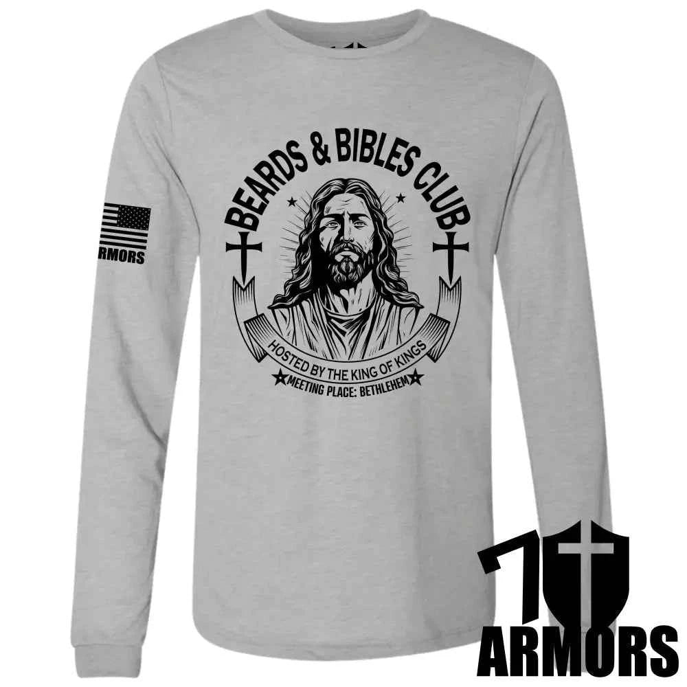 BEARDS AND BIBLES CLUB LONG SLEEVE