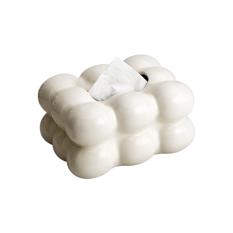 Modern Minimalist Cotton Candy Tissue Box Decor Abundance Forge
