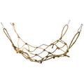 Hanging Parrot Climbing Net with Hook and Swing Rope Abundance Forge
