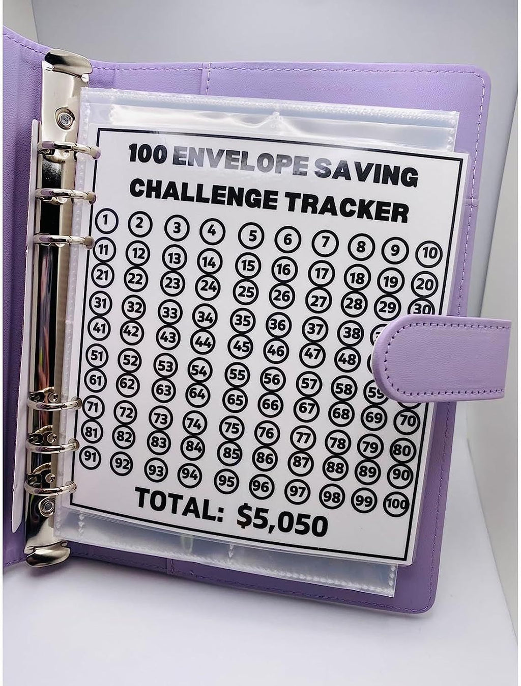 Envelope Challenge Binder Couple Challenge Event Cash Envelope Budget Notepad Abundance Forge
