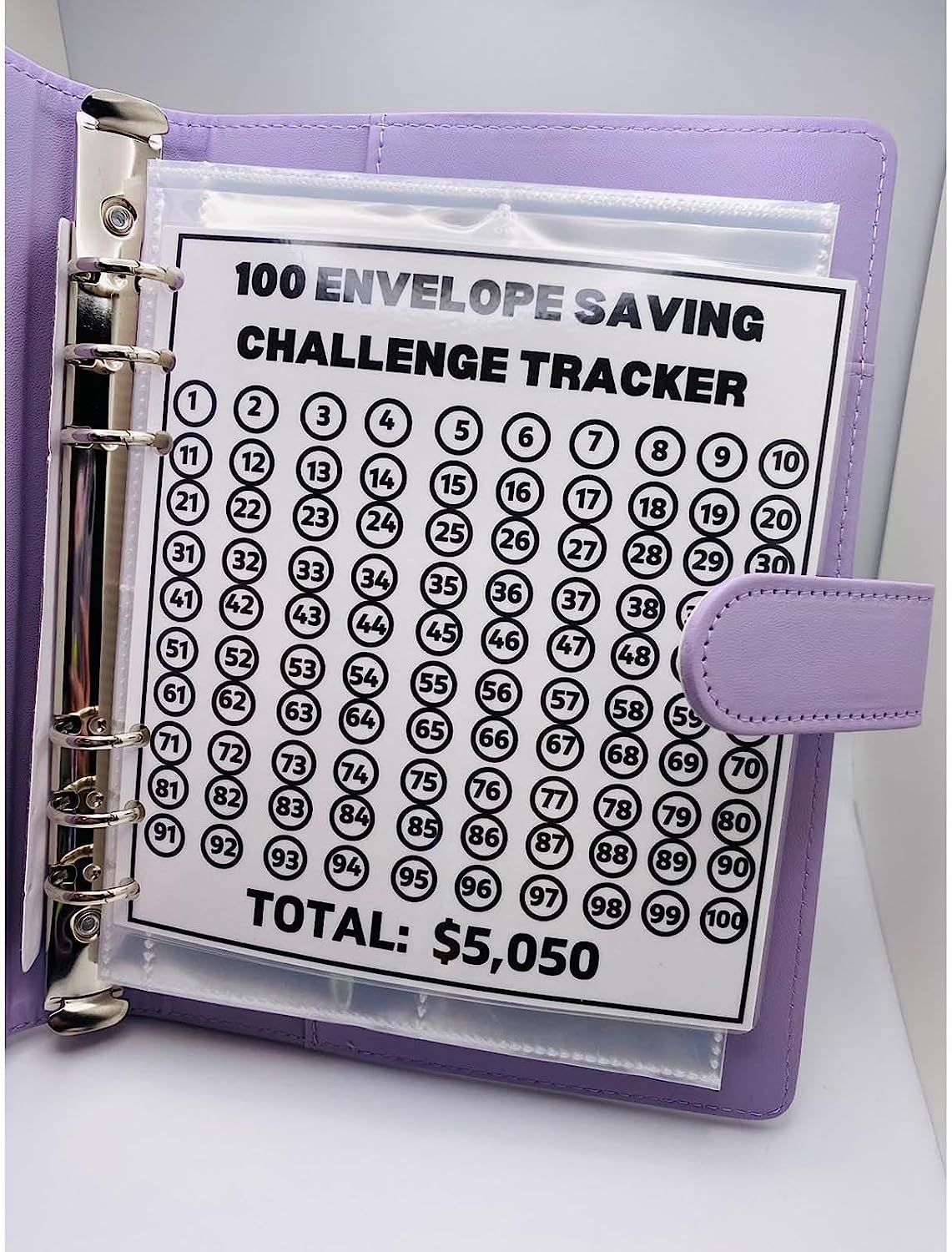 Envelope Challenge Binder Couple Challenge Event Cash Envelope Budget Notepad Abundance Forge