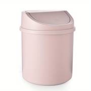 Mini Plastic Desktop Trash Can with Lid for Home Office Abundance Forge