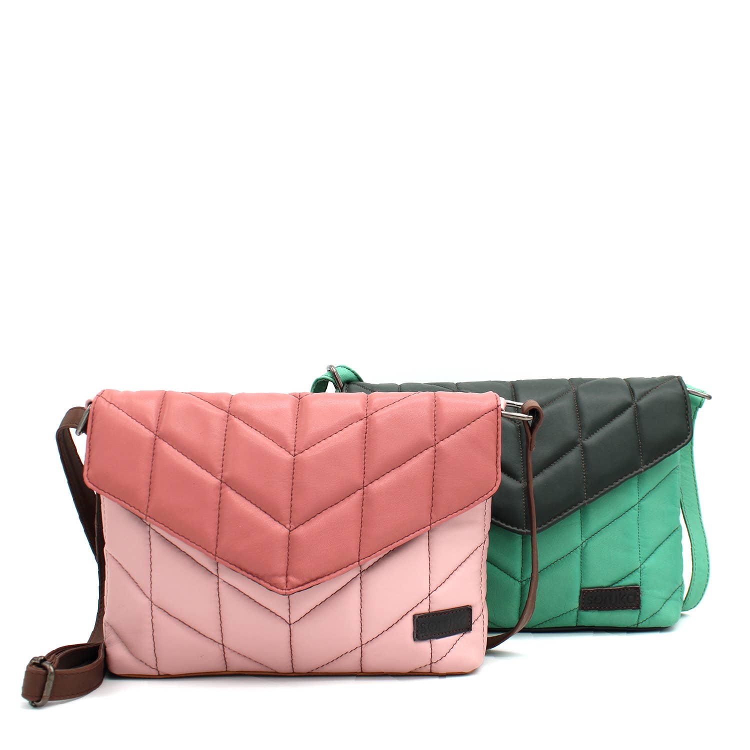 Soruka Santorini Leather Crossbody Bag