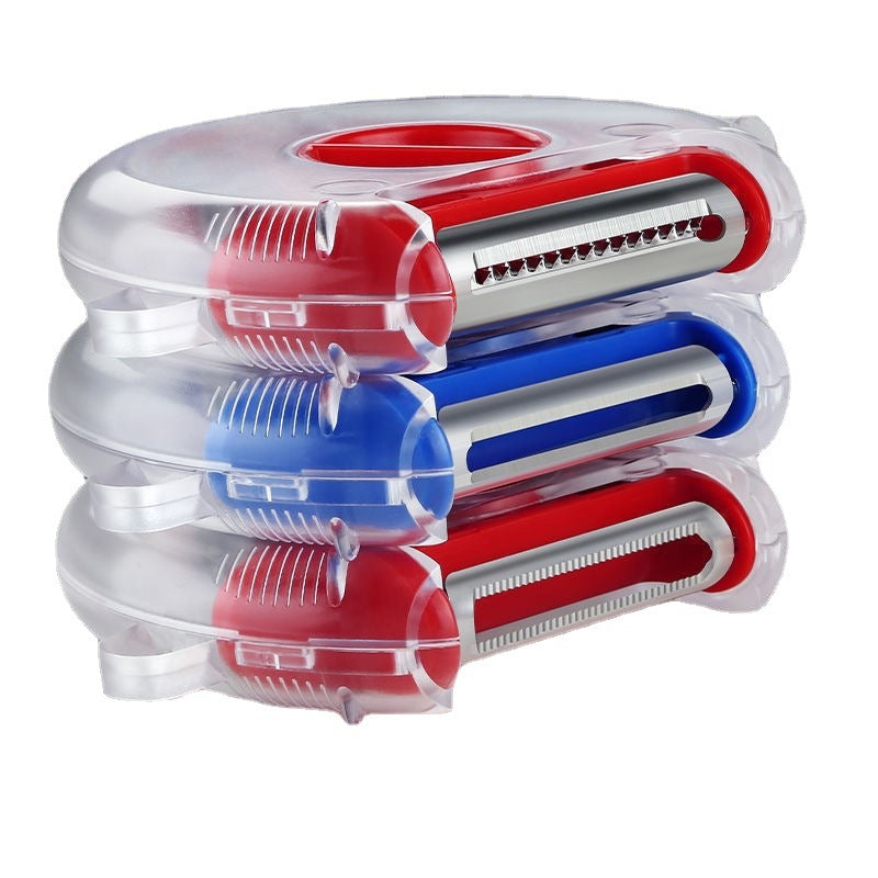 3-in-1 Rotating Fruit Peeler Abundance Forge