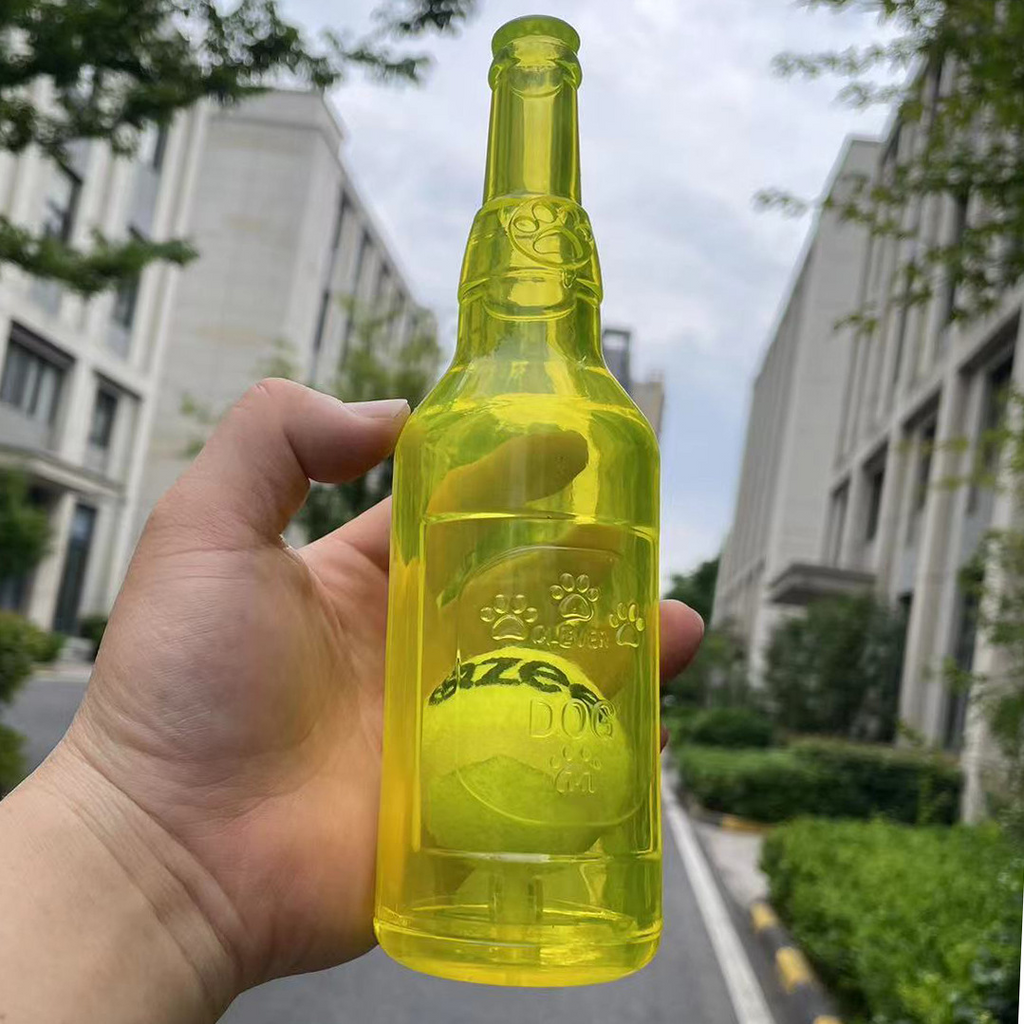 Pet TPR Tennis Bottle Toy Abundance Forge