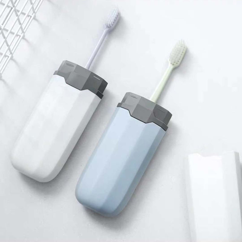 Travel Toothbrush Case - Creative Minimalist Design Abundance Forge