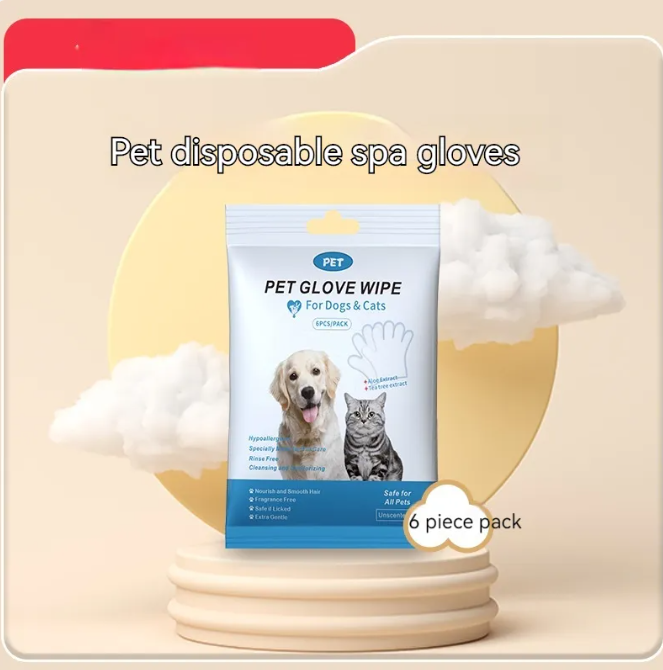 Pet Cleaning Gloves & Wipes Abundance Forge