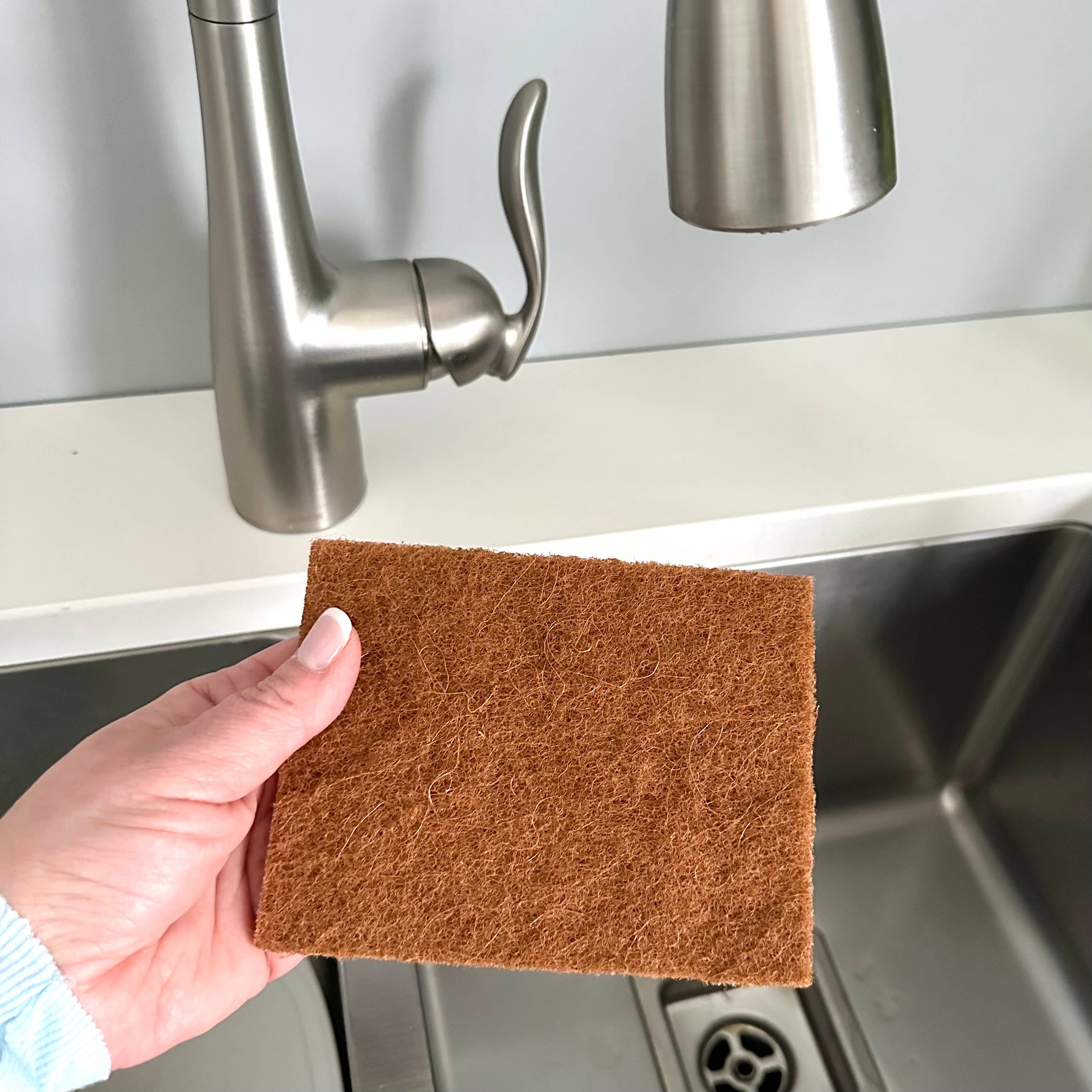 EcoFreax Plant Based Coconut Fibers Scouring Biodegradable Pads