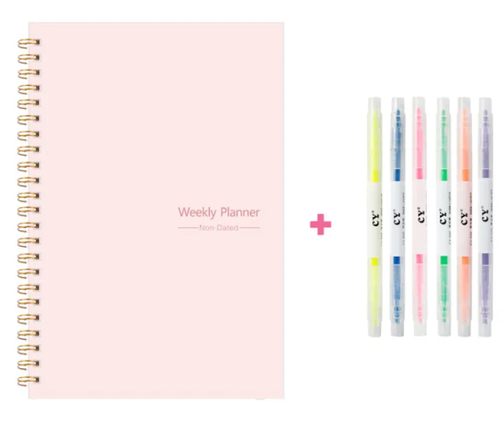 Agenda Planner Notebook Diary Abundance Forge