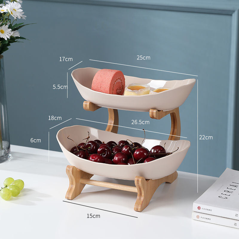 Multi-Layer Fruit Rack Abundance Forge