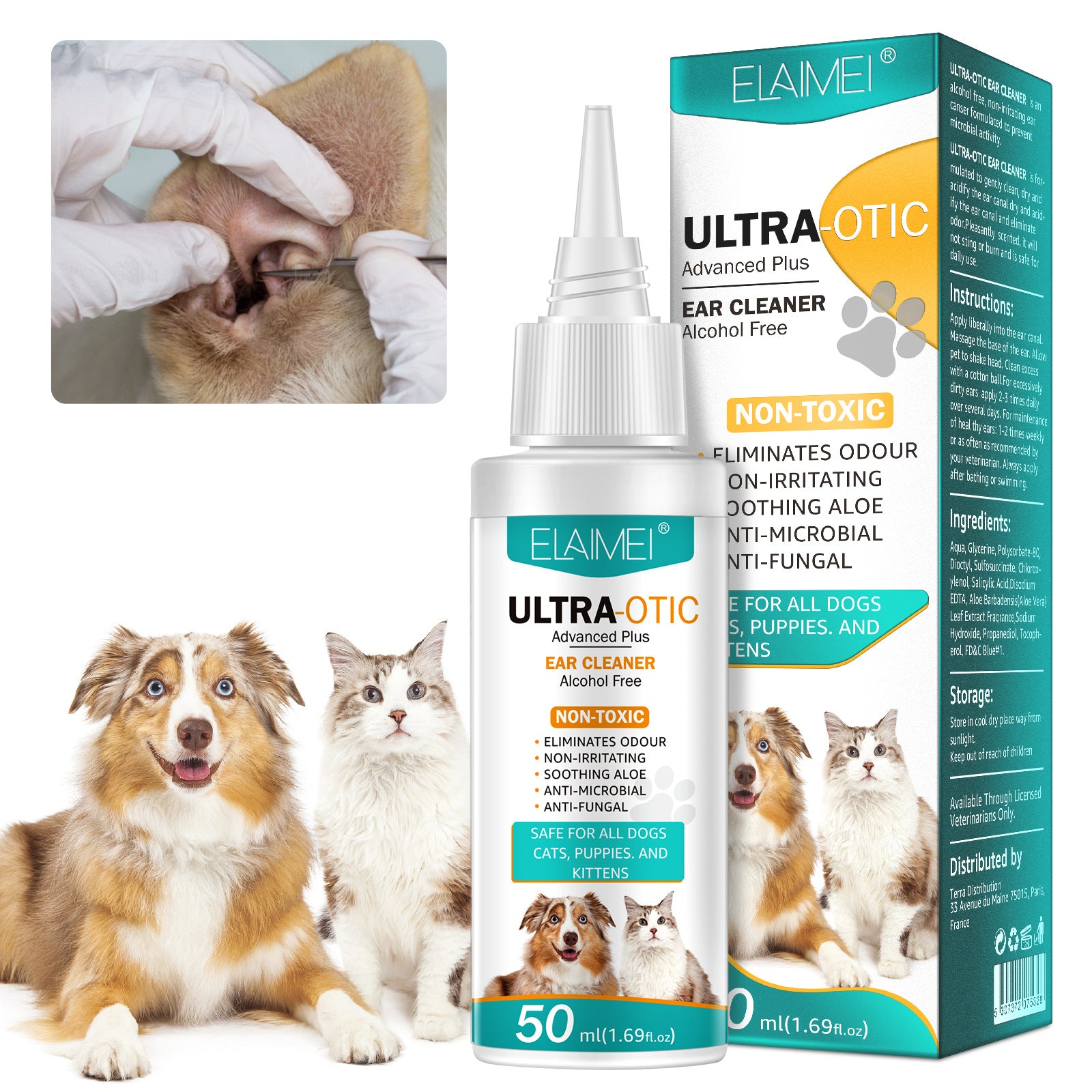 Pet Ear Cleaner 50ml Abundance Forge