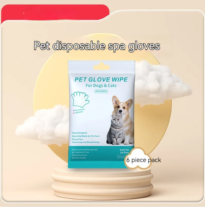 Pet Cleaning Gloves & Wipes Abundance Forge