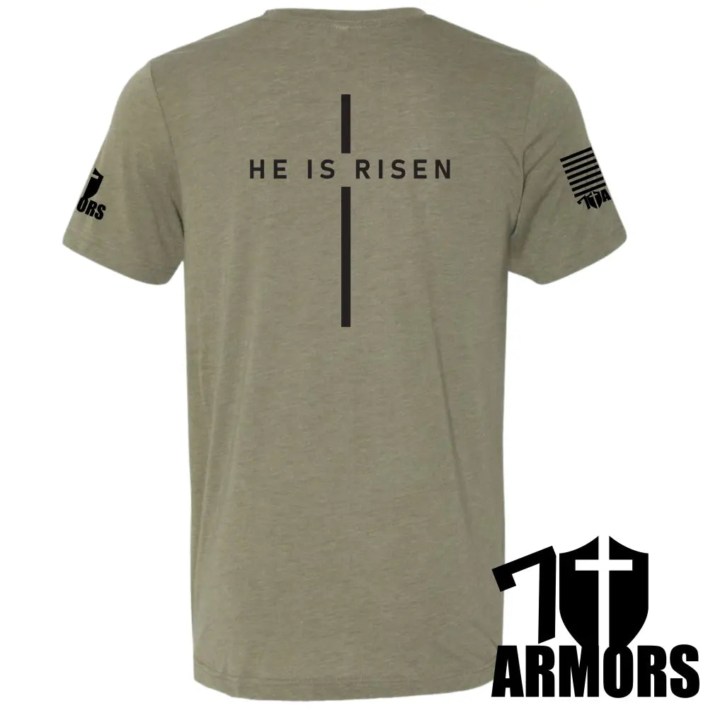 HE IS RISEN T-SHIRT 7 ARMORS