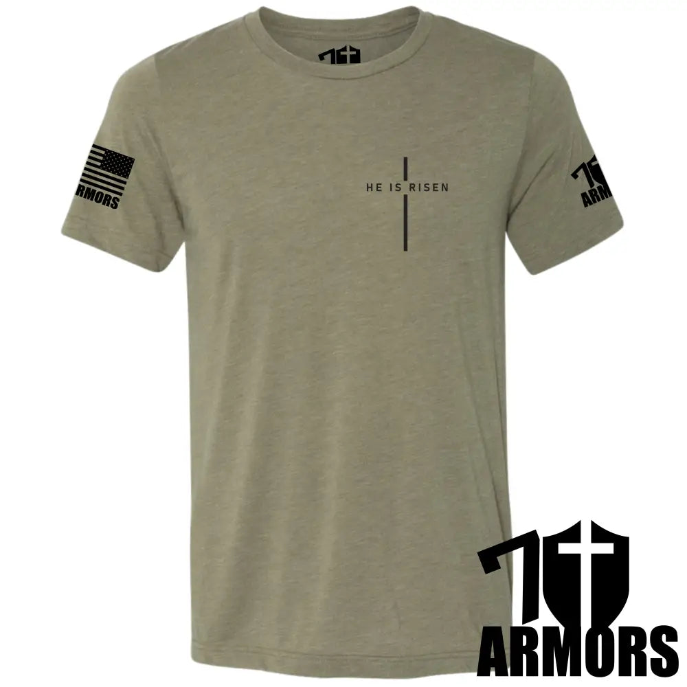 HE IS RISEN T-SHIRT 7 ARMORS