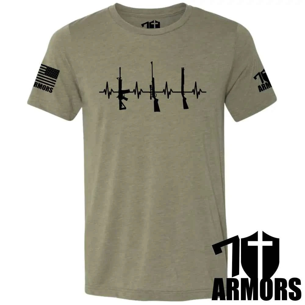 HEARTBEAT OF LIBERTY T-SHIRT