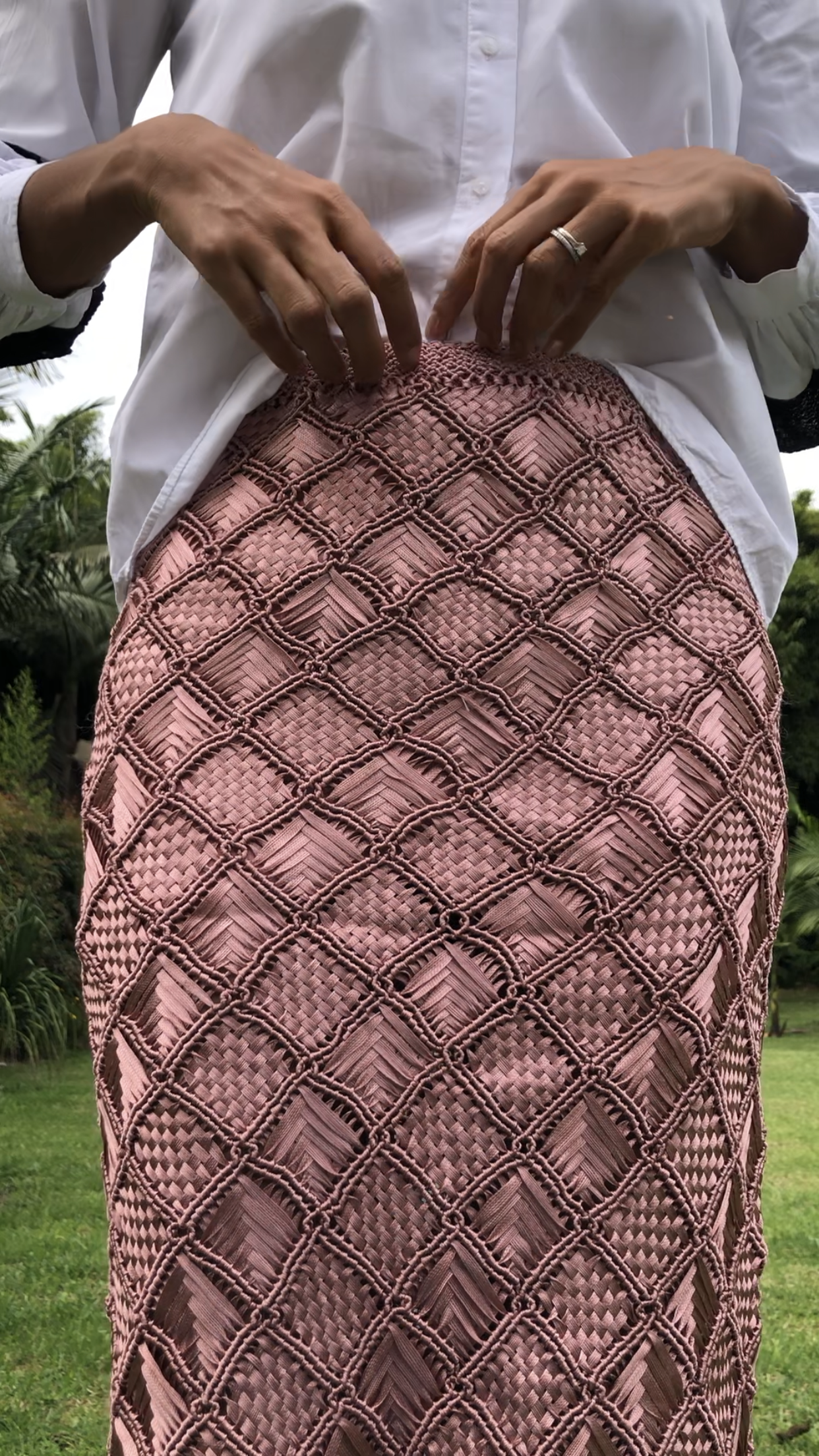 MENEK · Handmade Macrame Skirt – Lupe