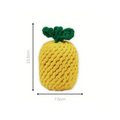 Monli Large Pineapple Rope Toy