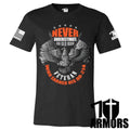 NEVER UNDERESTIMATE T-SHIRT