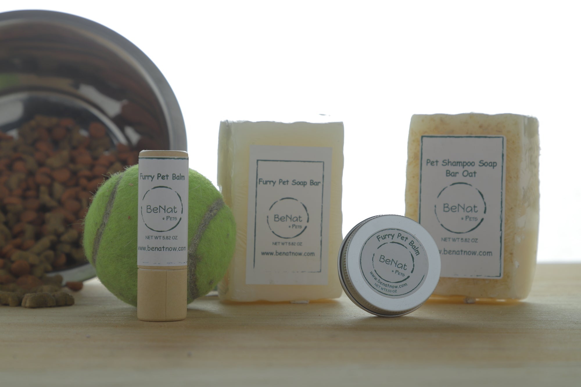 BeNat Pets. All-Natural Pet Shampoo Bar. Oat. 5.8 oz. BeNat