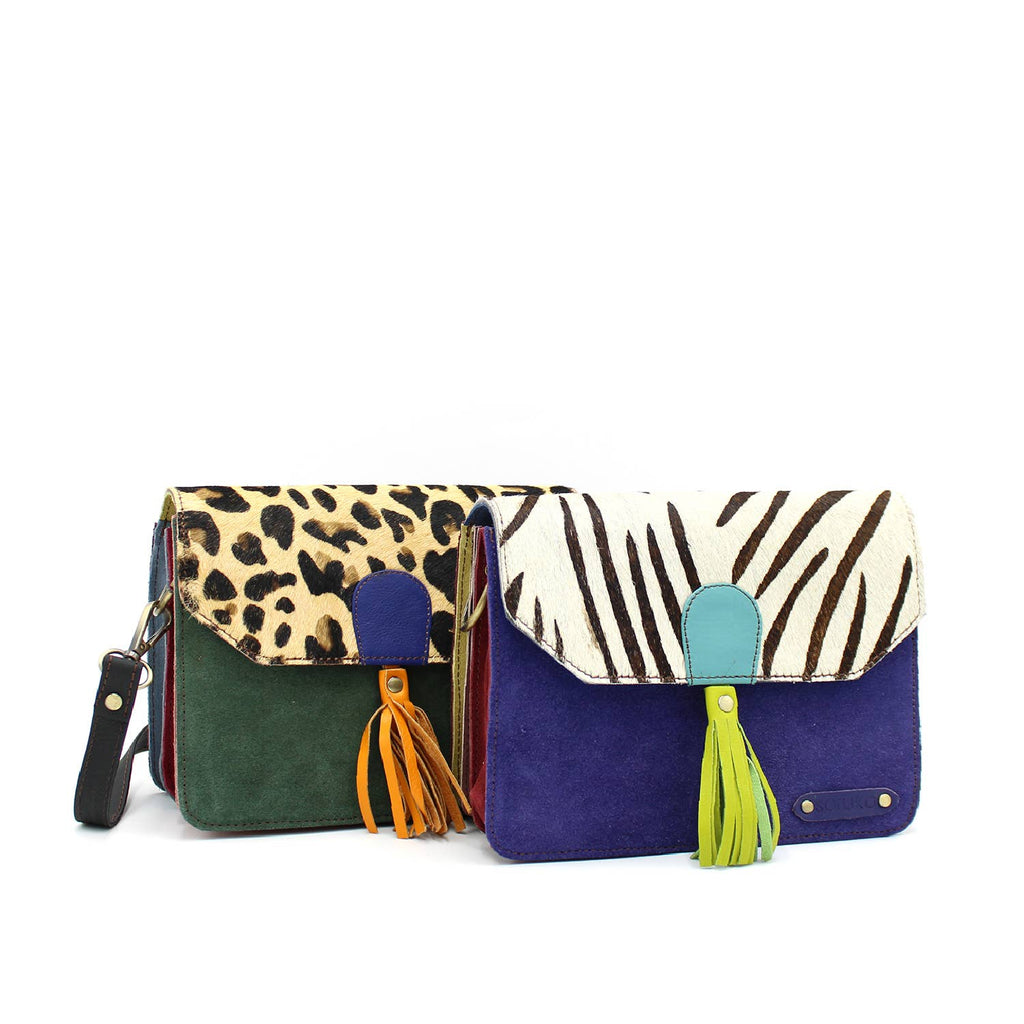 Soruka Claire · Small Suede Crossbody Bag