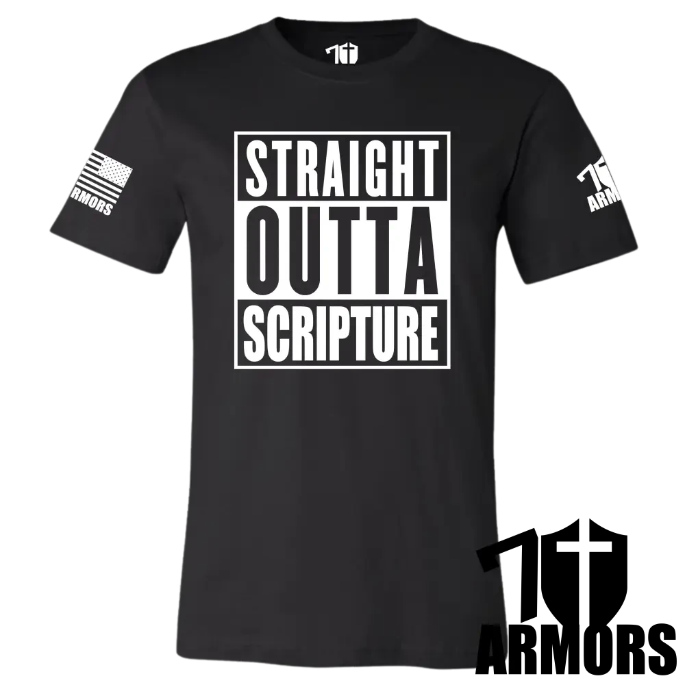 STRAIGHT OUTTA SCRIPTURE T-SHIRT