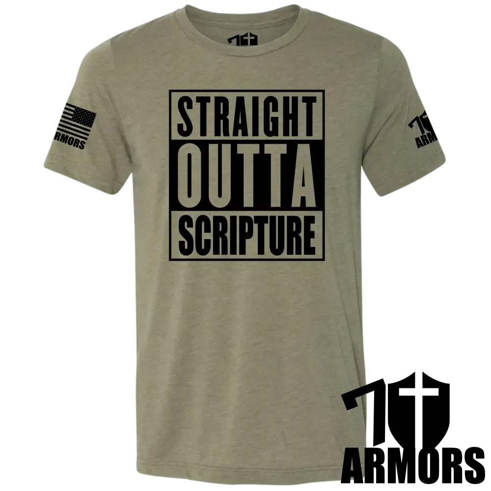 STRAIGHT OUTTA SCRIPTURE T-SHIRT