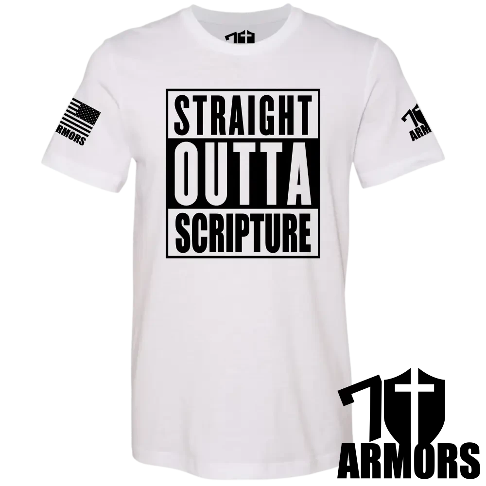STRAIGHT OUTTA SCRIPTURE T-SHIRT