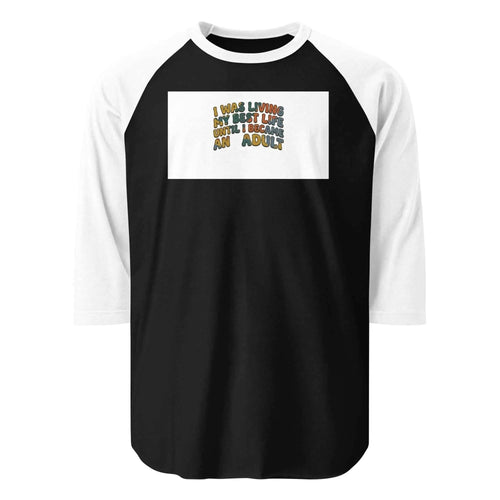 3/4 sleeve raglan shirt