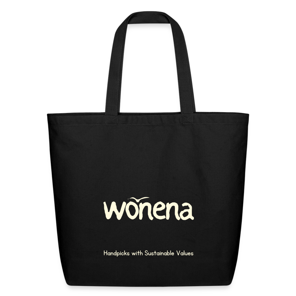 Eco-Friendly Cotton Tote - Black